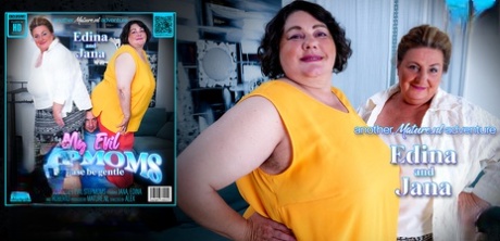 Morbidly obese mature women have a threesome with a younger man