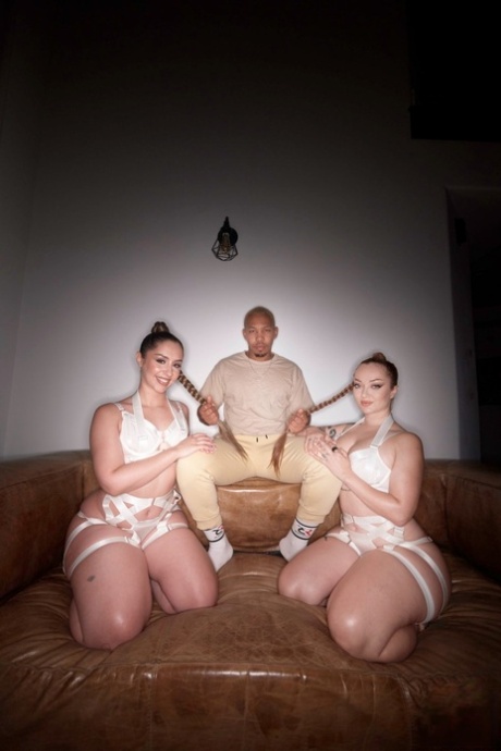 Tommy King and Emma Magnolia display their big asses and flexibility too