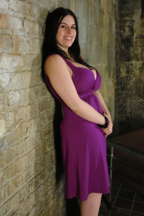 Curvy MILF Daphne Rosen gets punished with a vibrator in a hot lezdom session