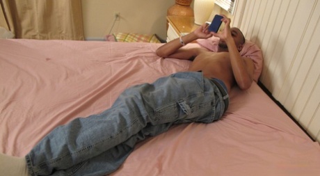 Mature amateurs get their twats stuffed by a black guy in a swinger threesome