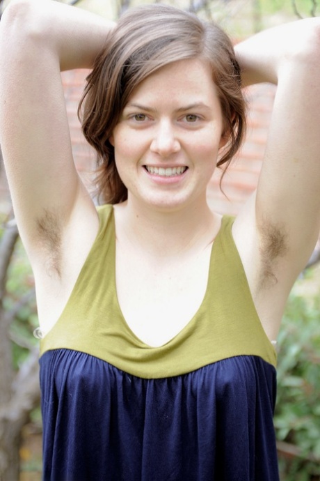 Amateur babe Amanda strips in the backyard & shows her curves & hairy cunt